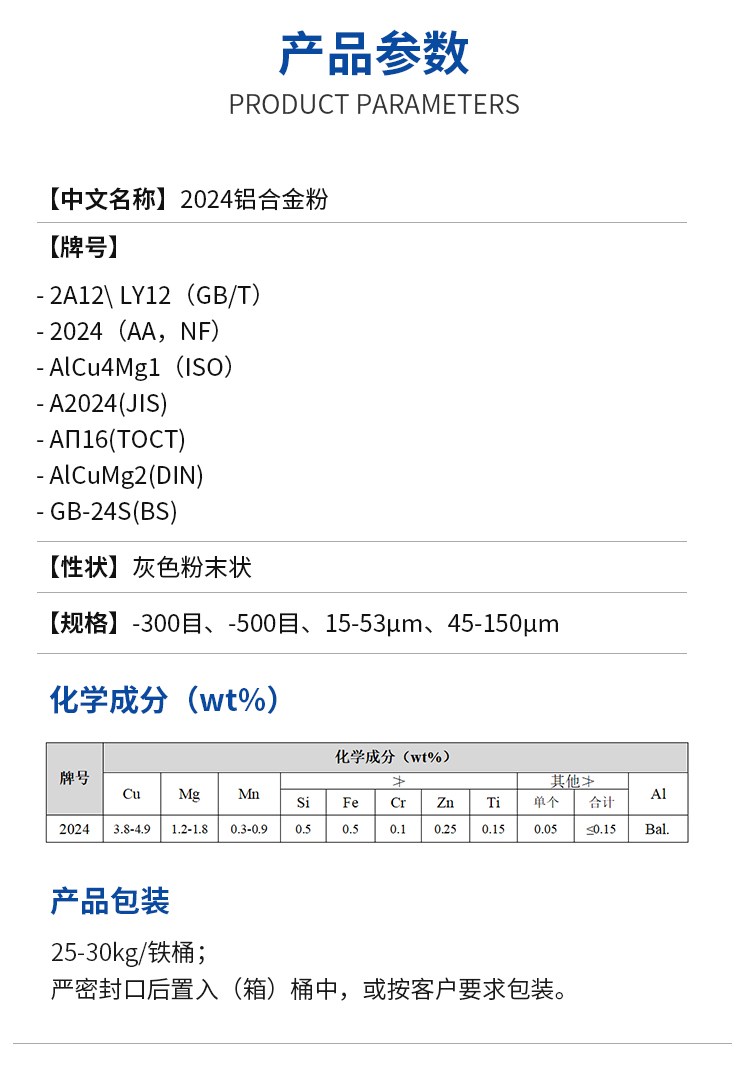 2A12鋁合金粉